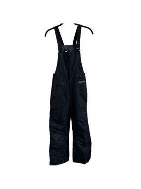 Arctix Kids Insulated Snow Bib Overalls Black Size Medium Unisex